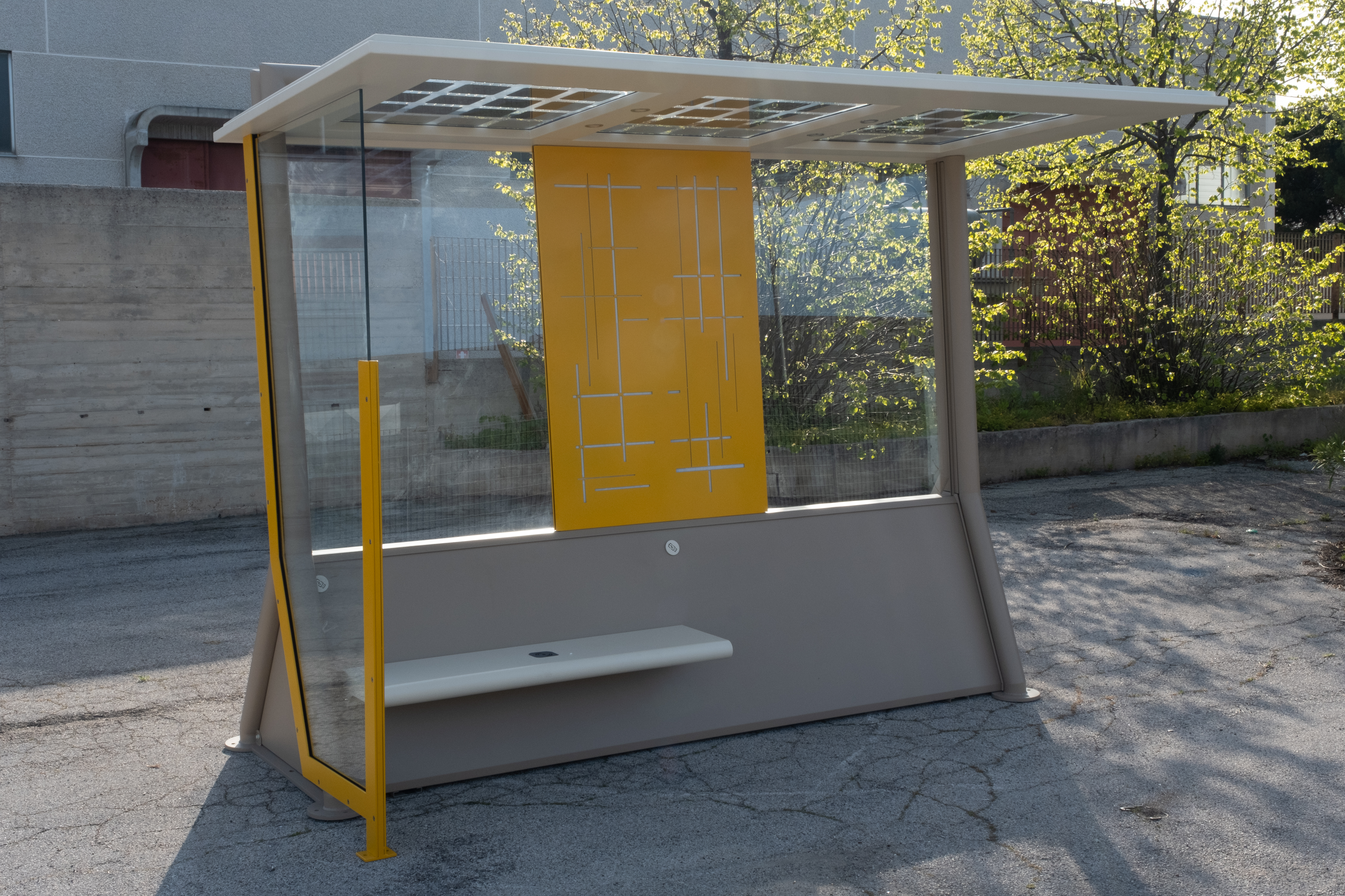 Piuma Pensilina | Solar smart Shelter-image-1
