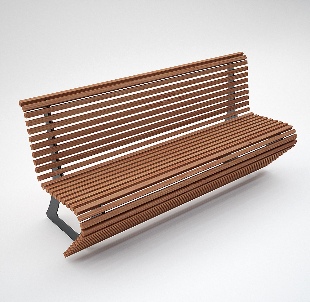 "Elodie COLOR WOOD" | bench-image-1