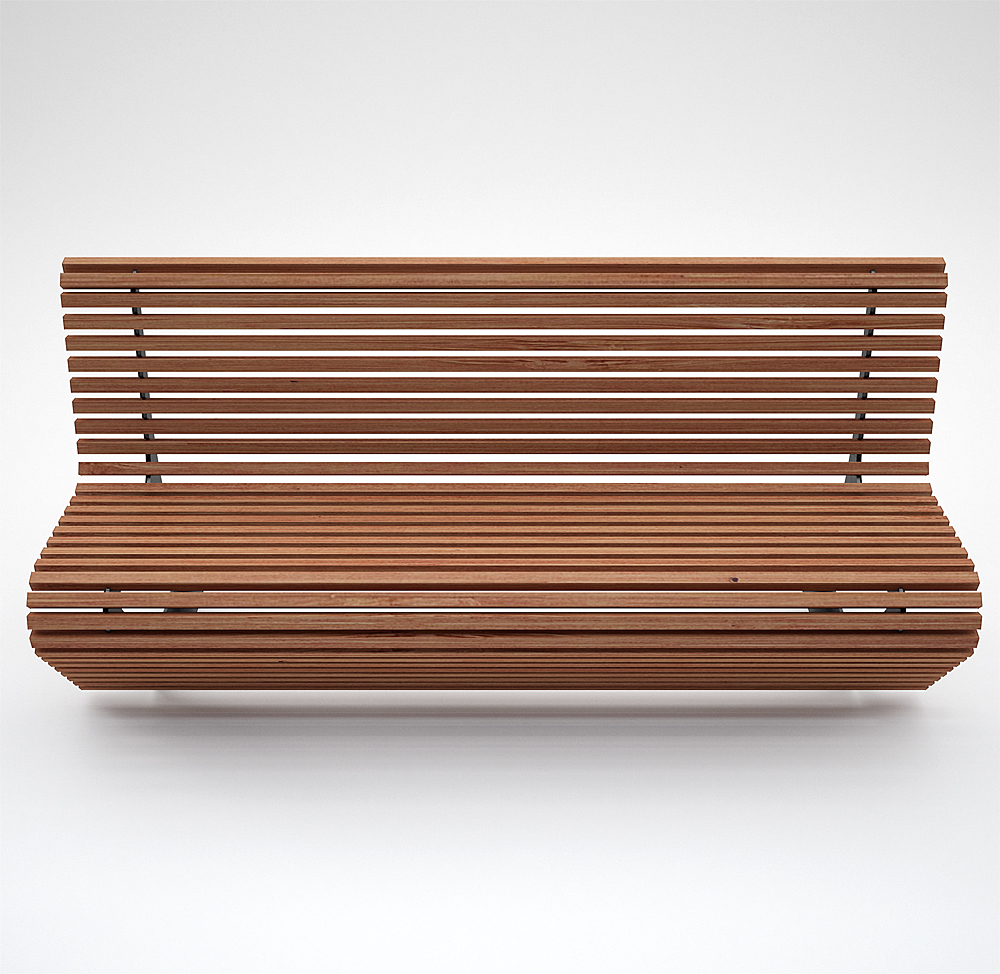 "Elodie COLOR WOOD" | bench-image-2