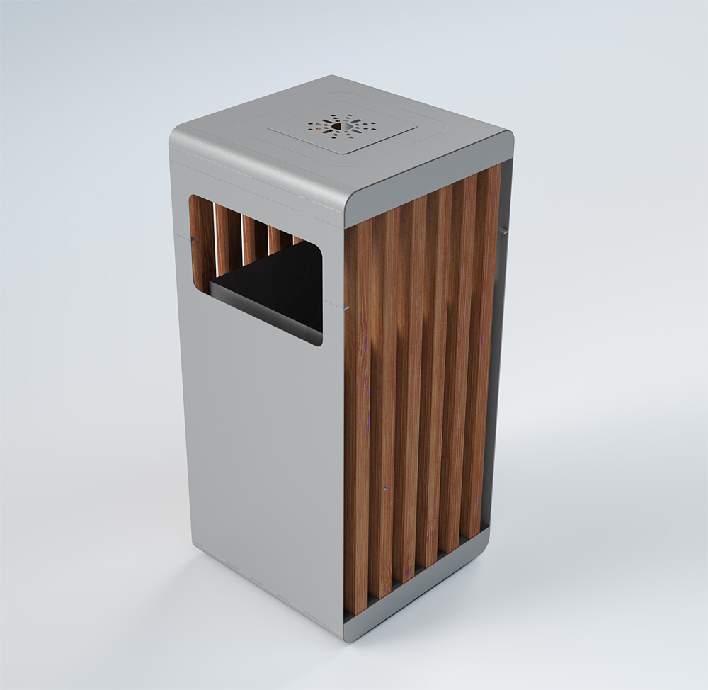 Strip Aluminum Wood bin