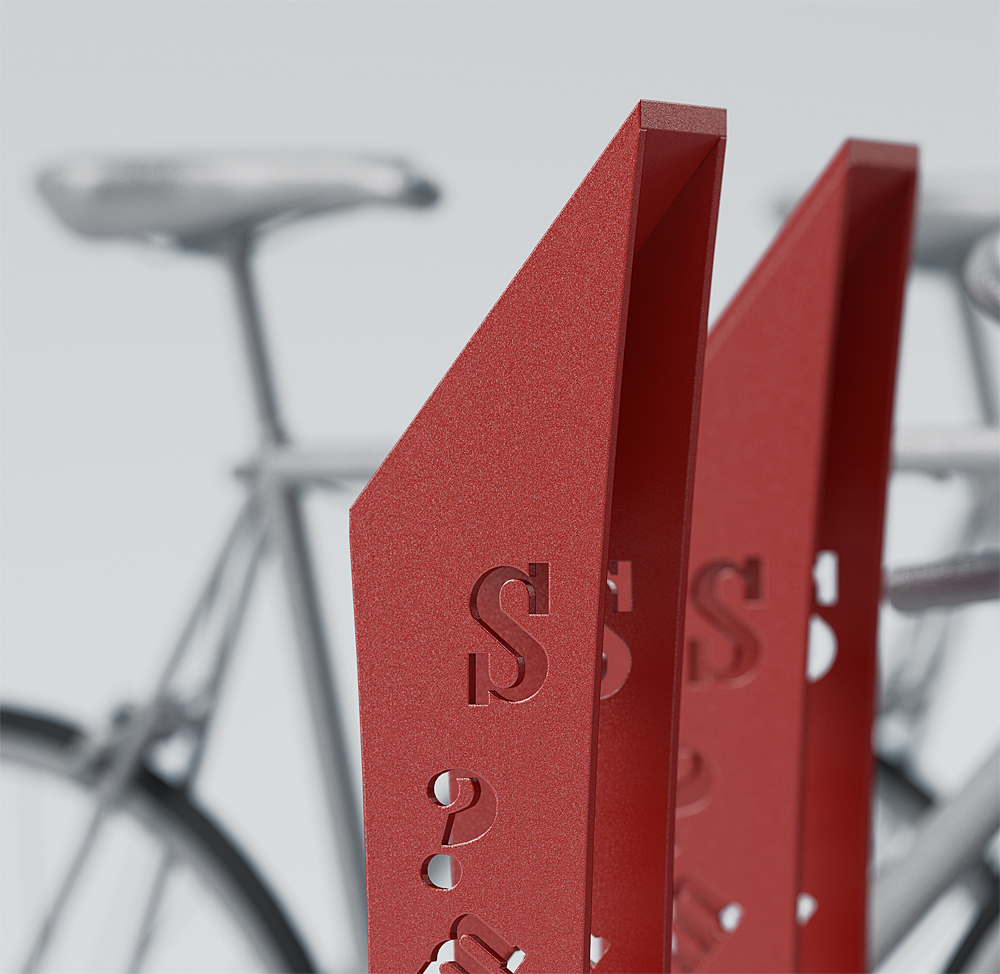 "Alfa" | bike rack / bollard-image-3