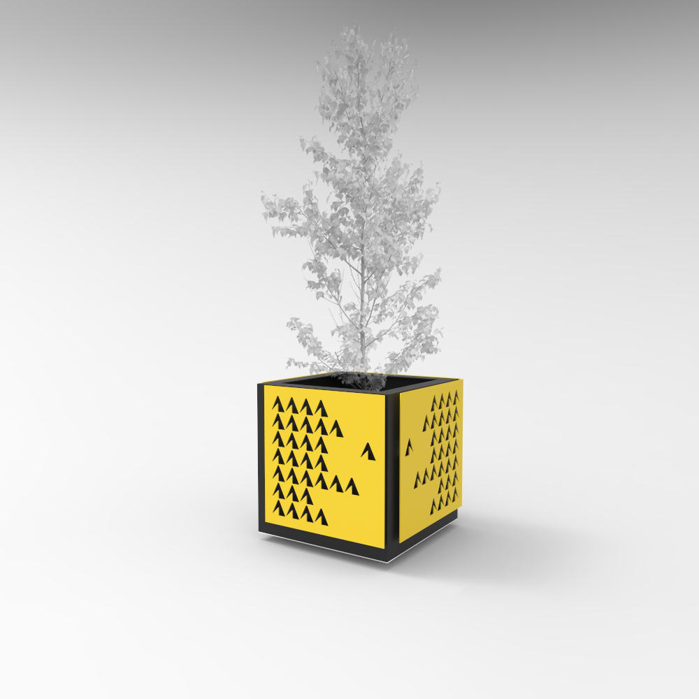 Cube planter